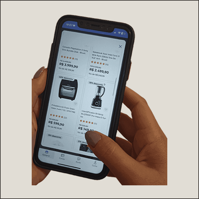 Havan e-commerce product card design